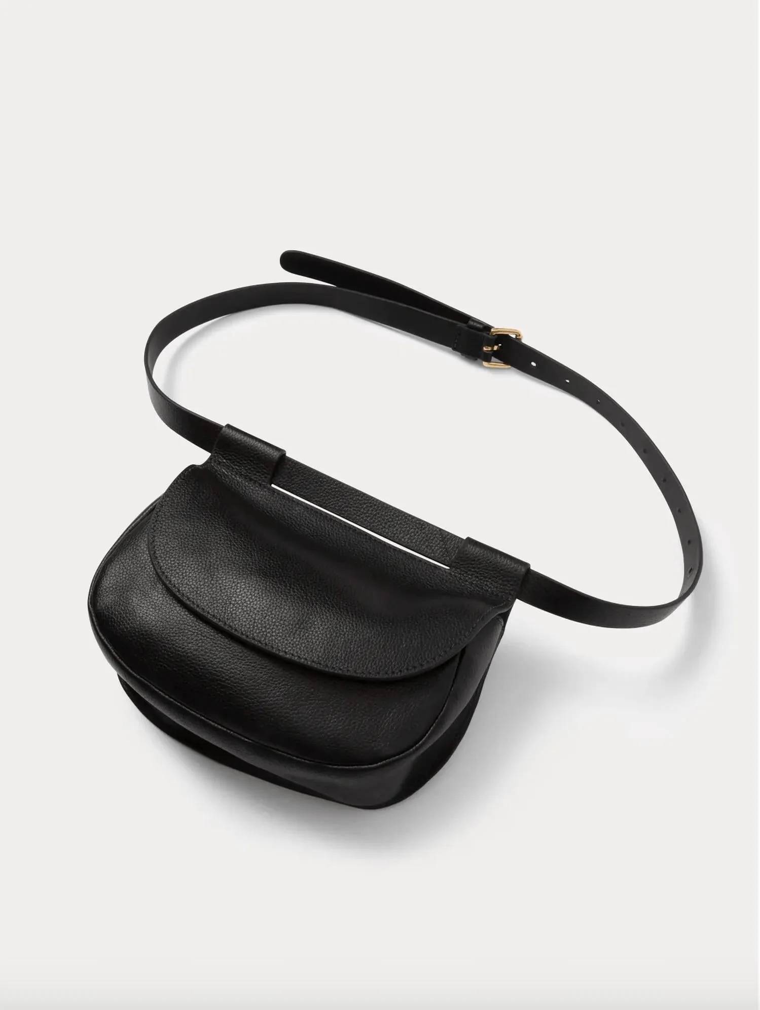 Women's Waist Bag In Black