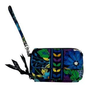 Wristlet By Vera Bradley In Blue, Size:Medium