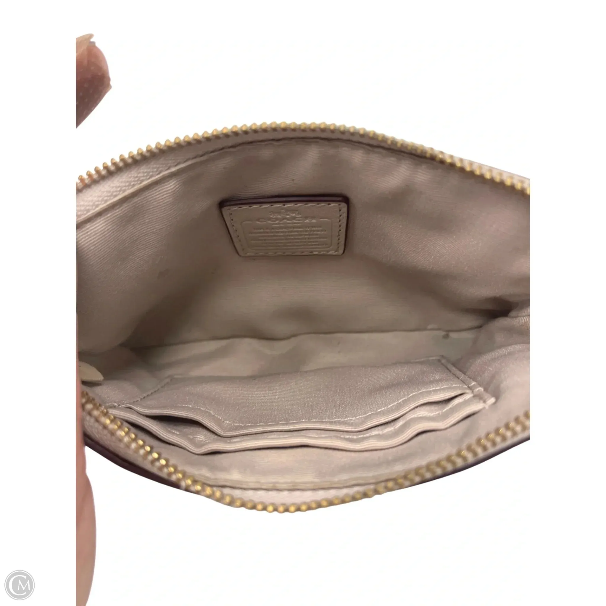 Wristlet Designer By Coach, Size: Small