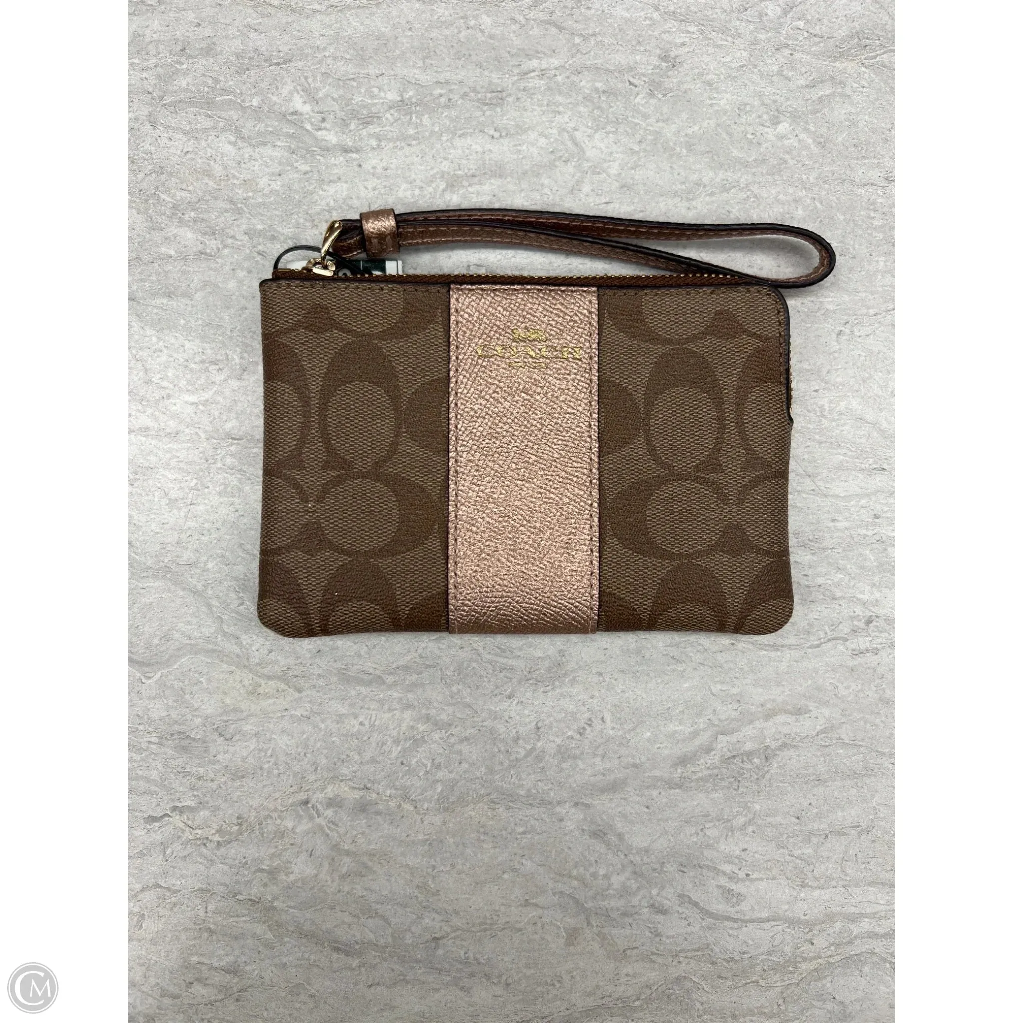 Wristlet Designer By Coach, Size: Small