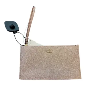 Wristlet Designer By Kate Spade In Gold, Size:Medium