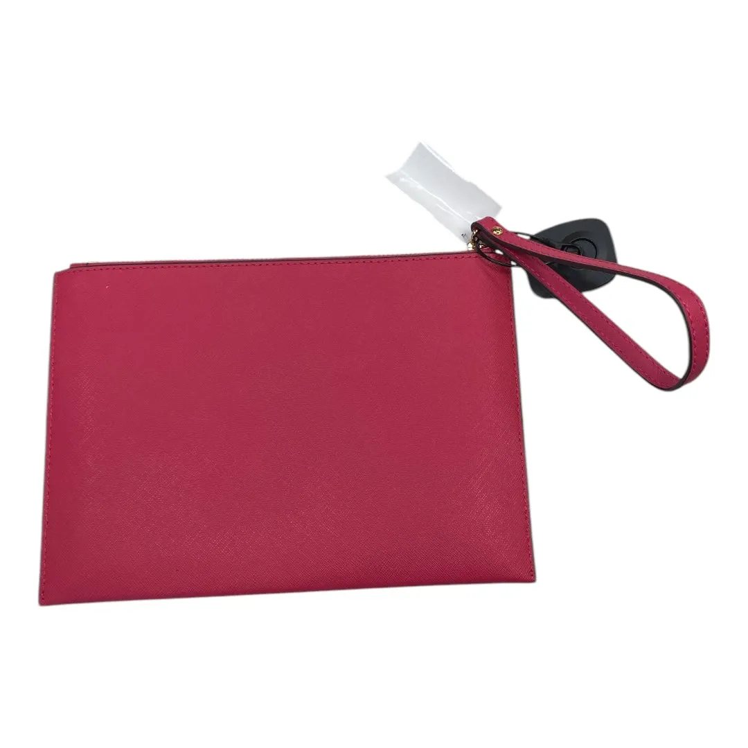 Wristlet Designer By Michael Kors In Gold & Pink, Size:Large