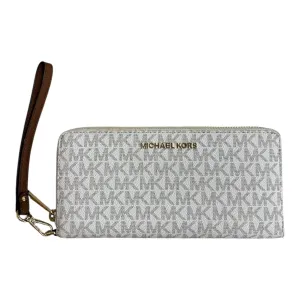 Wristlet Designer By Michael Kors In White, Size:Small