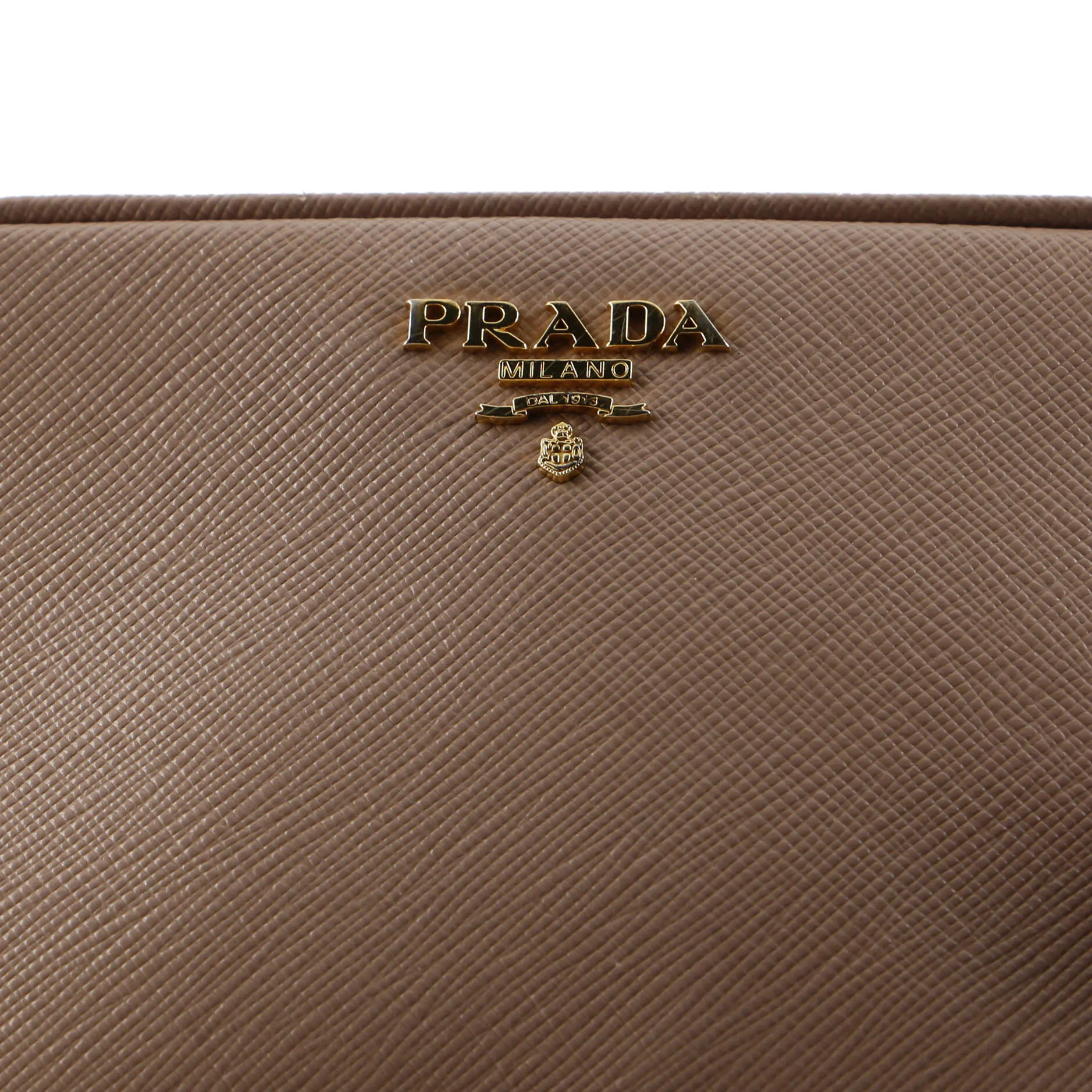 Zip Crossbody Bag Saffiano Leather Mini