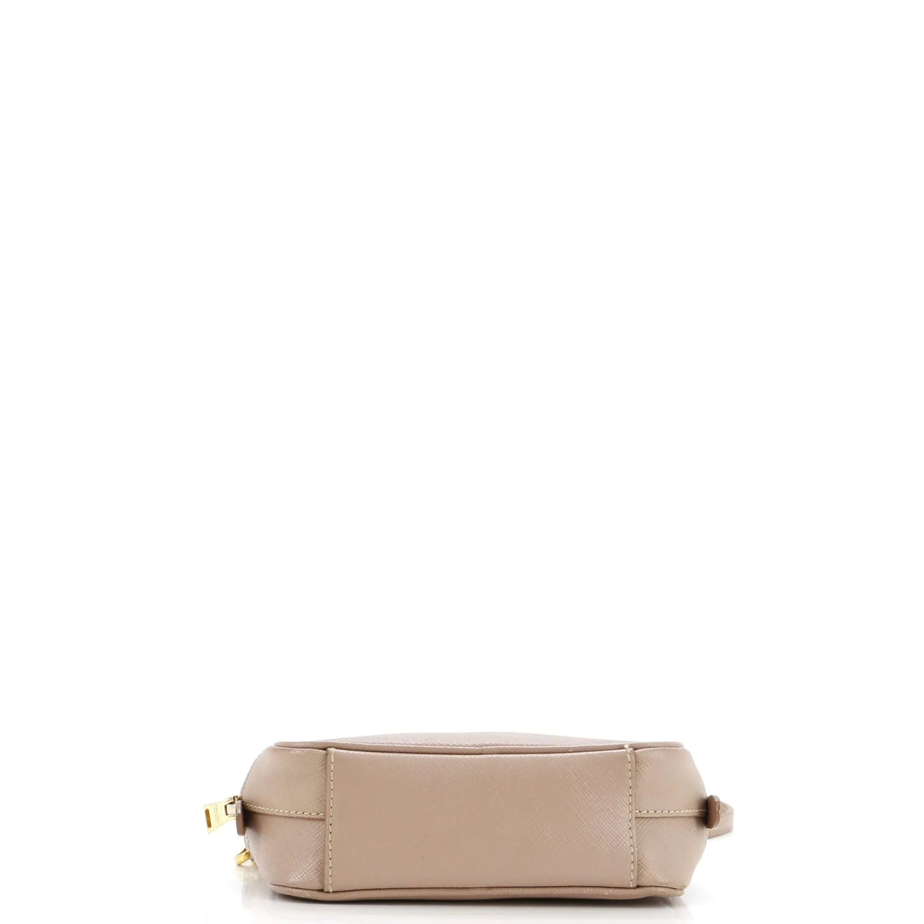 Zip Crossbody Bag Saffiano Leather Mini